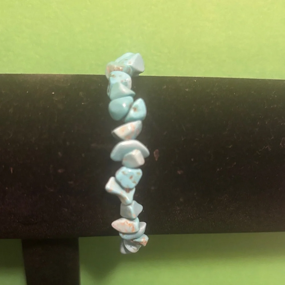 Turquoise Stone Bracelet - Picture 1 of 3